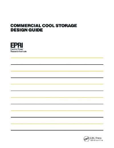 Commercial Cool Storage Design Guide