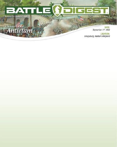 Battle Digest: Antietam