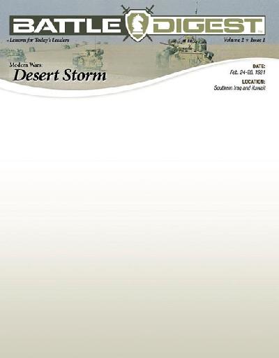 Battle Digest: Desert Storm