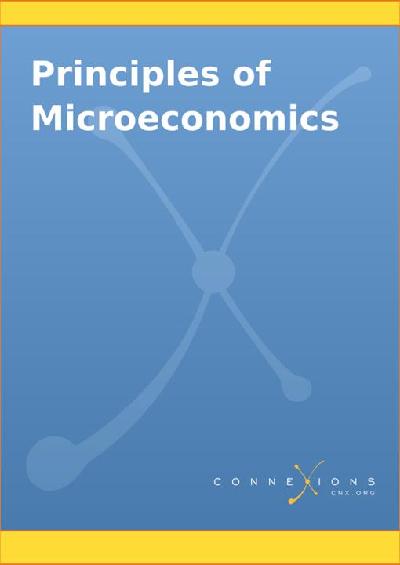 Principles of Microeconomics