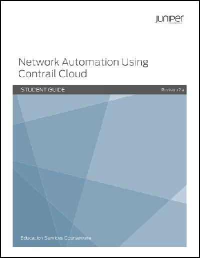 Network Automation Using Contrail Cloud (EDU-JUN-NACC-2.a)